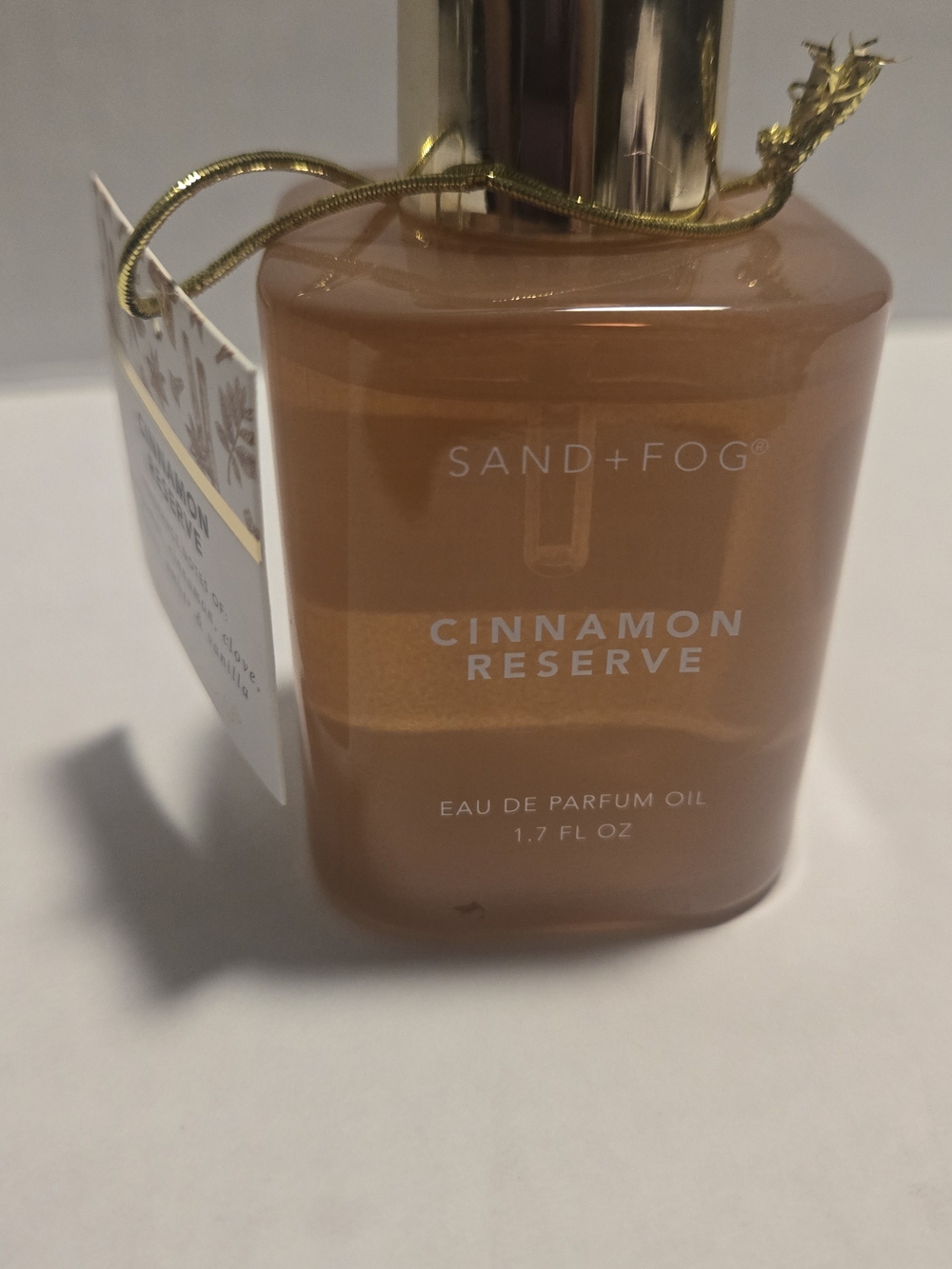 Sand + Fog Cinnamon Reserve Body Oil — Amber Brown
